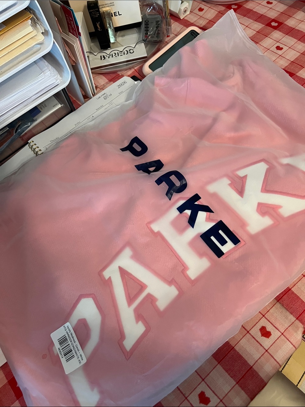 PARKE Summerland Mockneck in Conch Size XXL - Picture 2 of 8